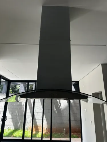 Coifa de Ilha 90cm Cadence Gourmet Vidro Curvo - 220V