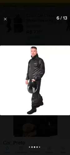 Conjunto roupa iimpermeavel