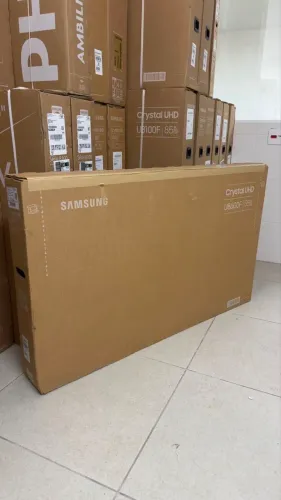 Smart TV Samsung 55 polegadas 4K 2025 nova