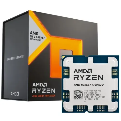 Processador AMD Ryzen 7 7700X3D Socket AM5 / 4.0GHz / 104MB
