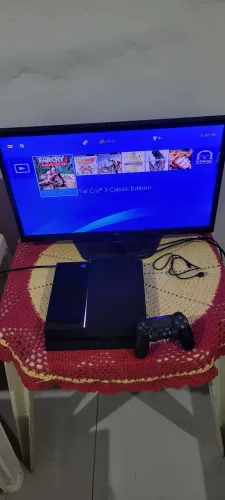 Ps4 Com Desbloqueio e Jogos e Loja pra Baixar mas Jogos !!