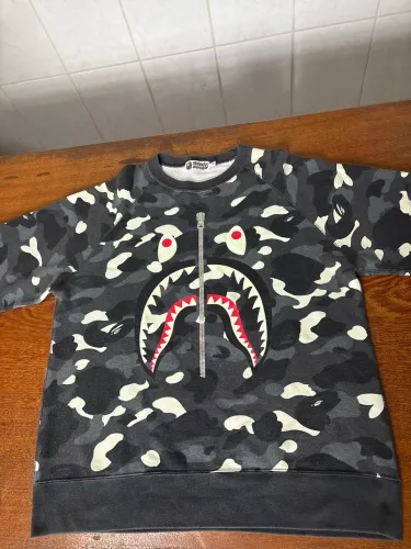 BAPE City Camo Shark Long Sleeve Tee