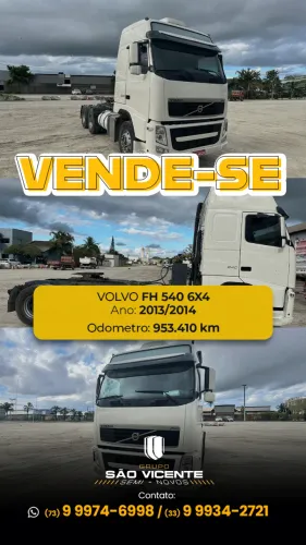 Volvo FH 540 6x4 2013/2014