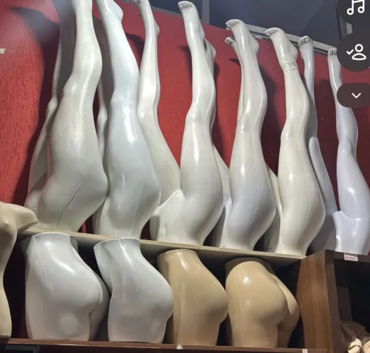 Produtos de loja feminina
