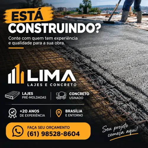 Lajes e Concreto Usinado