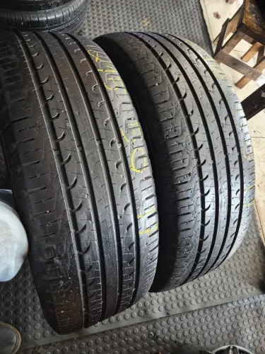 2 pneus 215/60/17 Goodyear meia vida não reaberto (450 em 3× no ct)