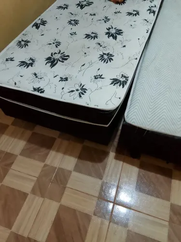 Cama box ortobom usado