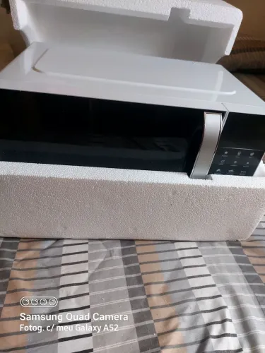 Microondas novo na caixa sem uso.