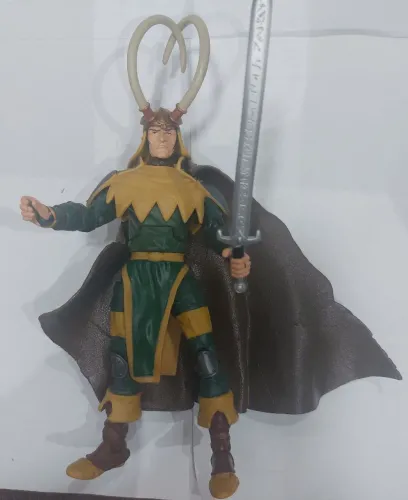 Loki marvel legends toy biz séries onslaught loose Thor vingadores DC