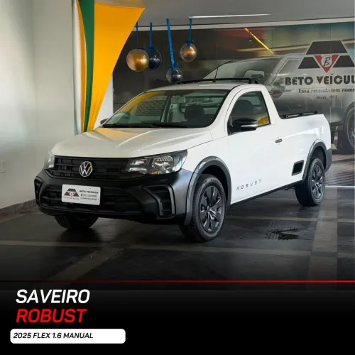 Volkswagen Saveiro Robust 1.6 Total Flex 16V 2025