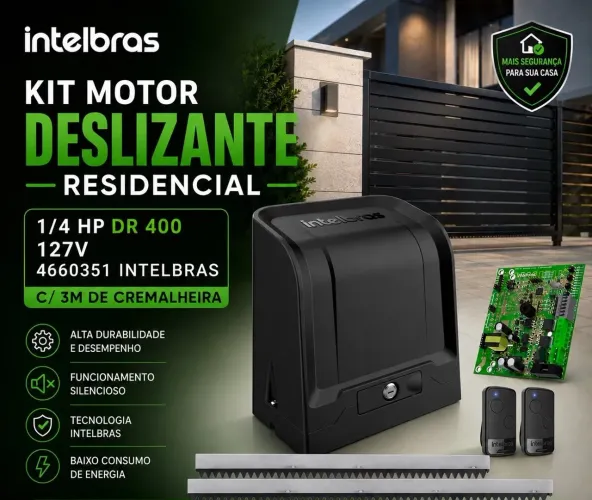 Motor deslizante INTELBRAS