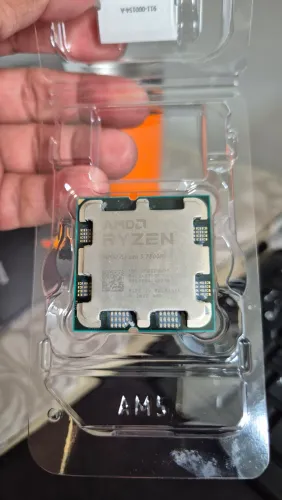 Processador Ryzen 5 7500F 6/12 3.7-5.0Ghz Max L3=32M TDP 65W Usado