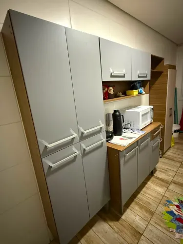 Armário de cozinha módulo com armário multiuso