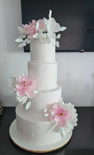 Bolo FAKE casamento, formatura, batizado, aniversário 