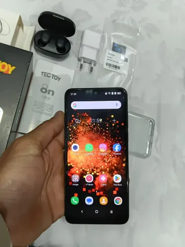 Celular tectoyon sega 4/128 lte capa caixa nf