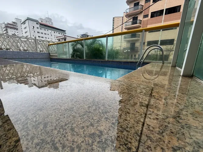 Apartamento 1 dormitorio suite Ocian - Praia Grande