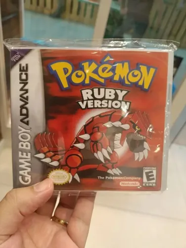 Pokémon Ruby reprô gba gameboy advance,Nintendo ds NOVO FAÇO OLXPAY