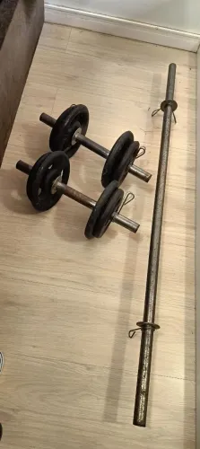 Kit de Halteres de Ferro