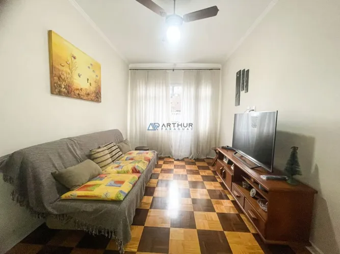 Apartamento à venda em Praia Grande no Canto do Forte a 300 metros da praia