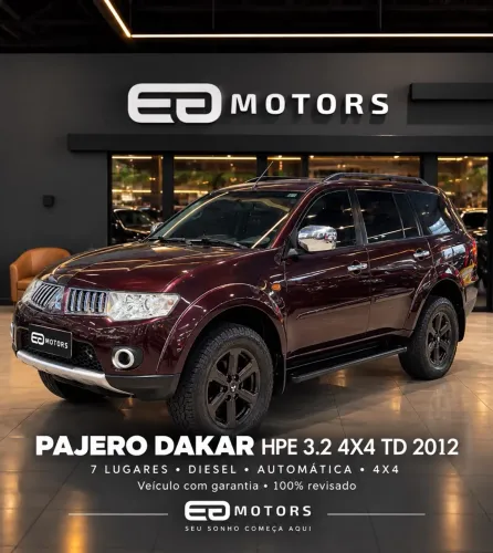 Mitsubishi Pajero Dakar 3.2 4X4 T.i. Dies. 5P Aut. 2012