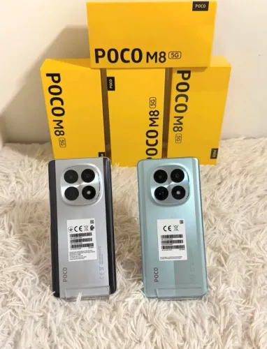 Poco M8 5G NFC 8ram 256gb - Novos lacrados