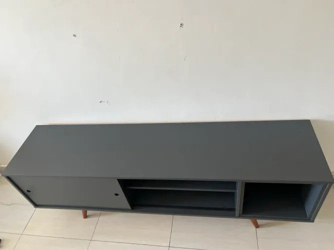 rack retro cinza