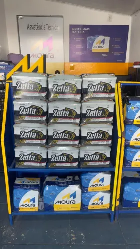 Bateria Zetta 60 - Fabricação Moura - Frete Grátis
