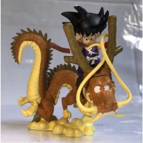 Bandai 2004 Dragon Ball Z Imagination Figure Vol3 - Kid Goku vs Shenron
