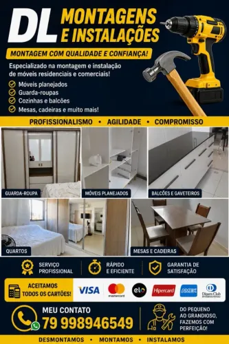 Montamos de desmontamos móveis em geral