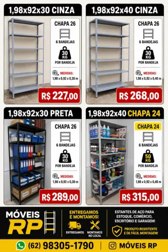 Prateleira multiuso 