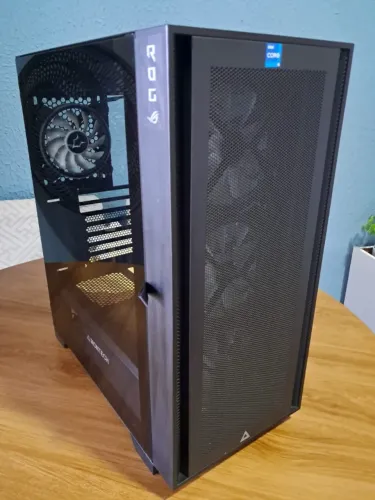 Gabinete Gamer Lateral em Vidro e 4 Fãs Cooler