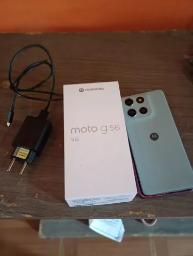 Smartphone Motorola moto g56 256 ginga + 8 ram completo novo na caixa