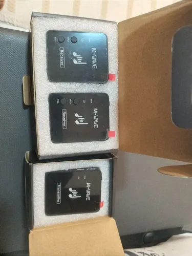 Retorno sem fio mvave 2 receptor + 1 transmissor