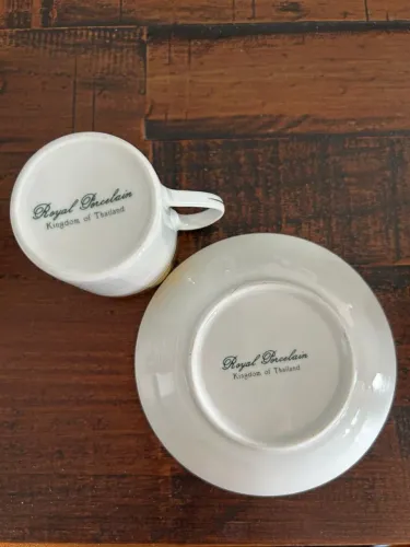 Xícaras de café tailandesa 