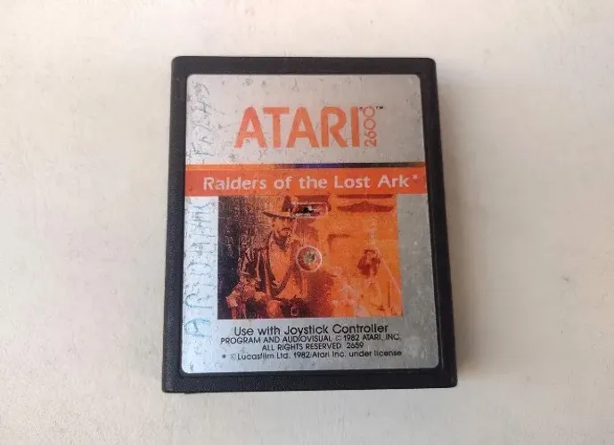Raiders Of The Lost Ark - Cartucho Original Para Atari