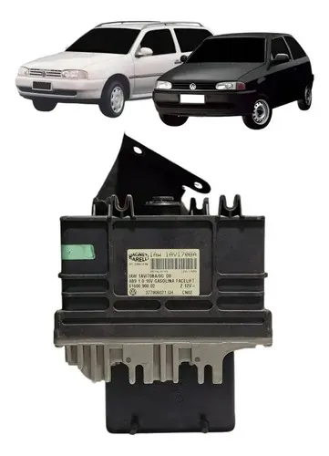 Módulo Injeção Com Suporte Vw Gol Parati 1999 A 2005 Uzad0
