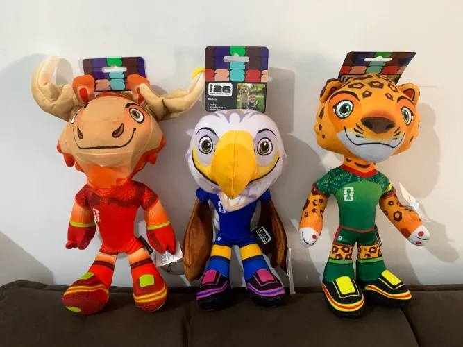 Trio Mascote Copa do Mundo 2026