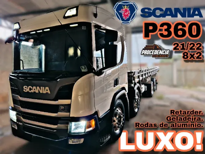 Scania P360 8x2 21/22 Carroceria 