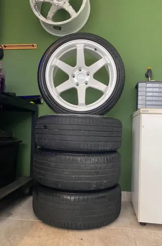 Rodas TE37 18x8 - 5x114,5 ( Civic - Lancer etc )