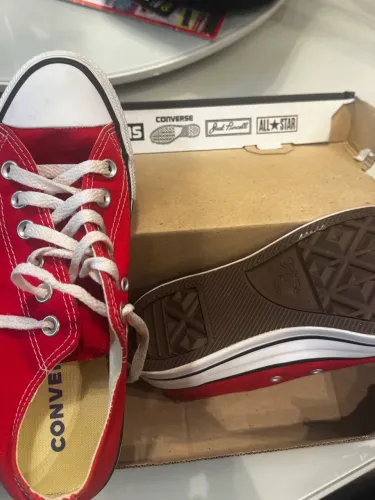 All star vermelho número 38