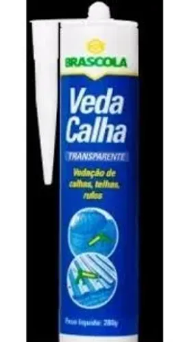 Adesivo Veda Calha 280G Aluminio (Vedação de Calhas *Telhas * Rufos