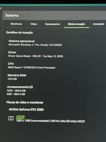 Ryzen 7 5700x3d Rtx 3060 16gb 1tb nvme