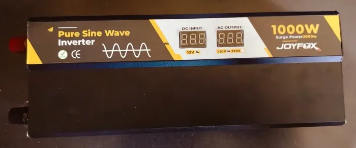 inversor JOYFOX 1000w não liga