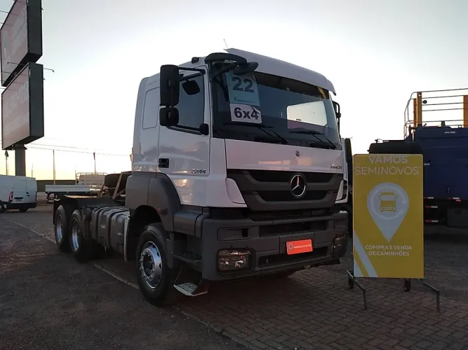 Mercedes-Benz Axor 3344/48 6X4 E5 2022/2022 Vamos Seminovos Regente Feijó
