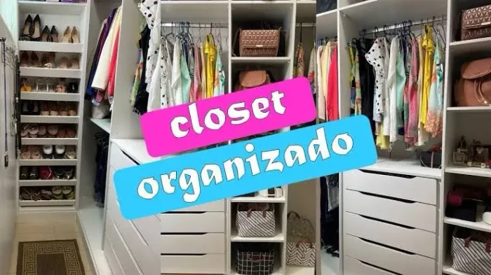 Organizo seu closet em um dia