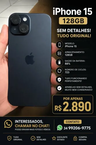 Vendo iPhone 15 128Gb