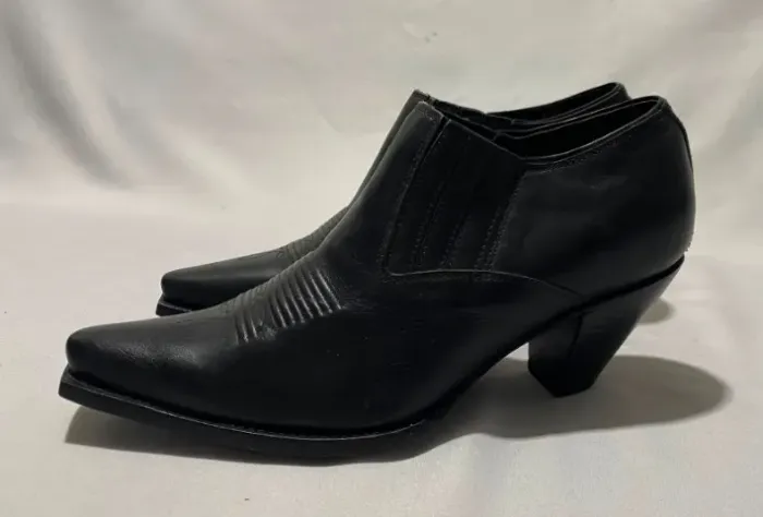 bota couro Lucchese - country - original