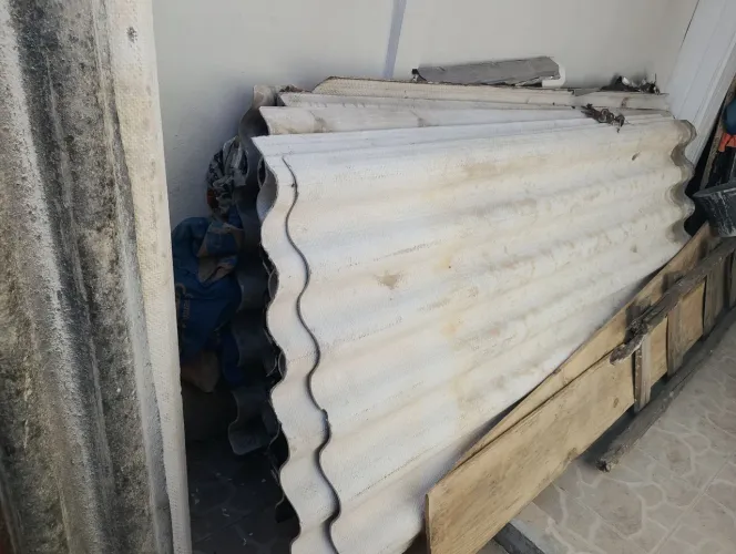 Telhas de amianto 2,44 x 1,10
