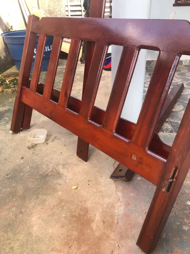Vendo cama casal 300 reais desapego ctt *94