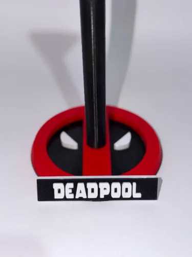 Capacete Deadpool em Impressão 3D - Tamanho Real ?